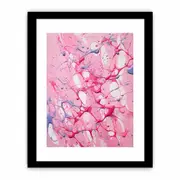 Dripping Color Framed Art Framed print Art Poster