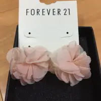 在飛比找蝦皮購物優惠-Forever21花朵耳環