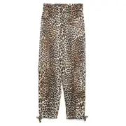 [GANNI] Printed Satin Pants