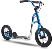 SULLIVAN Terra Firma All-Terrain BMX Scooter, Premium Quality, Push Scooter for Ages 6 to 12 Years, Kick Scooter, 12 inch Wheels, Fast Rolling Tires, Powerful Brake, Comfortable Grips, Safety Pad
