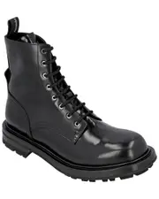 Alexander McQueen Worker Leather Boot
