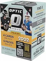 2022 Donruss Optic Football Trading Card Blaster Box
