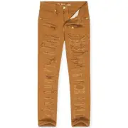 Argonaut Nations Kids Heavy Ripped Jeans (Wheat)