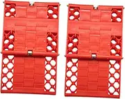 Mikinona 2-Pack Traction Mats Car Escape Tool for Off-Road Truck High Traction Mats for Mud and Snow