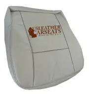 2004 to 2006 Cadillac CTS DRIVER Bottom OEM Leather Seat Cover Gray (for: Cadillac)