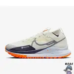 NIKE 男鞋 越野慢跑鞋 防水 PEGASUS TRAIL 4 GTX 米白藍 DJ7926-004