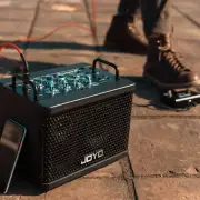JOYO DC15S 15w Portable Amp for Electric and Acoustic Guitar w/ Built-In Effects