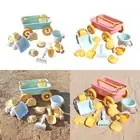 Beach Sand Toys Set, Garden Cart Toys, Wheelbarrow, Watering Can, Educational
