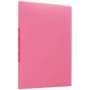 King Jim Fixed Display Book 20 Pockets Gloss Pink
