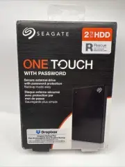 Seagate One Touch 2TB HDD Hard Dribe Portable Storage Backup with Password