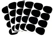 40Pcs 0.8Mm Mouthpiece Cushions Alto Tenor Saxophone Adhesive Clarinet Mouthpie