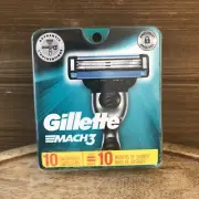 Gillette MACH3 Razor Blade - 10 Count
