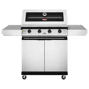 BeefEater 1200 Series 4 Burner BBQ - Stainless Steel