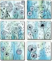 Country Kitchen Hedgerow Timekeeper Cinnamon Cork Backed Placemats Set 6