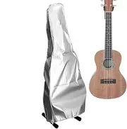 Guitar Dust Cover, Water-Resistant Bass Protector Cloth, Sunproof Protective Guitar Cover with Zipper, Ideal for Most String Instruments, Sturdy and Reliable, 17.13x5x42.76 inches