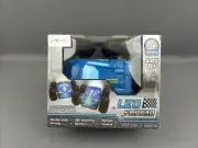 Propella LED Flip Car Remote Control Plastic Double Side Driving Car Blue NIB