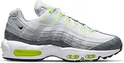 [Nike] Men's Shoes Air Max 95 Logos Pack White Neon DH8256-100 (Numeric_13)
