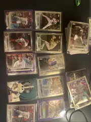 HUGE 200 Card Topps Chrome Lot With Refractors/parallels