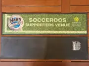 Hahn Super Dry Beer Socceroos Bar Mat Brand New FREE POSTAGE