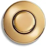 Air Switch Decorative Button for InSinkErator Dual Outlet Garbage Disposal Air Switch Kit, (1.3 x 0.8 x 1.7 inches) STC-FG, French Gold (Shiny)