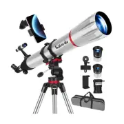Gaterda 90mm Refractor Telescope - 900mm, Astronomy Beginner Kit