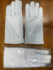 Lint free diamond handling microfiber gloves-Large