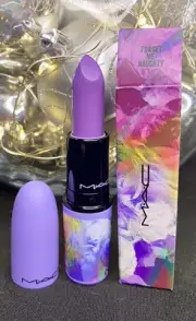 MAC Botanic Panic Collection Matte Lipstick Shade FORGET ME NAUGHTY New In Box