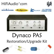 Dynaco PAS Tube PreAmplifier Restoration Kit repair capacitor upgrade