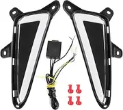 XTevu LED Daytime Light DRL, Car Running Lamp, DC12V 6000‑6700K Daytime Running Light Compatible with CHR IZOA