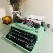 Retro Ideas Typewriter Building Blocks High Difficulty Group Assembled Toy