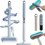 Pet Hair Cleaning Brush with Squeegee, Pet Hair Remover Lint Brush with Squeegee, Cat and Dog Hair Remover with Squeegee,Pet Hair Remover Lint Remover Brush, Dog Cat Hair Remover Brush with Squeegee
