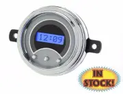Dakota Digital VLK-49F-S-B - 1949-50 Ford Car VHX Digital Clock - Silver/Blue (for: Ford)
