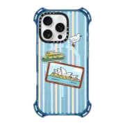 iPhone 16 Pro Bounce Case MagSafe Compatible Sydney Stickers and Stripes