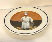Williams - Sonoma CHEF SERIES Salad Plate 7 3/4" Chef Lucien NEW!