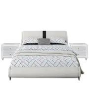 Camden Isles Carlton Platform Bed with Two Nightstands