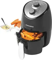 [PROGRESS] EK2817HPH Go Healthy Hot Air Fryer - 2L Non-Stick Cooking Basket, Adjustable Temperature Control, 30 Minute Timer, Quick Cook Using Little or No Oil, Serves 1-2 People, Compact Storage, 1000W