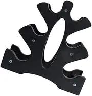 HANABASS 1Pc Multilevel Dumbbell Rack Compact Storage Holder for Home Saving Design for Standard Weights Non Skid Tripod Base for Stability and Safety