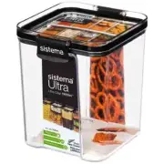 Sistema Ultra Tritan Airtight Pantry Storage Container Square Food S...