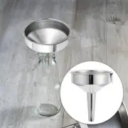 Stainless Steel Flasks Funnel Wine Hopper Filter Suction for Transferring