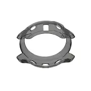 Trransparent Black Scratchproof TPU Case Cover For Garmin Fenix 6/6 Pro(49.2mm)