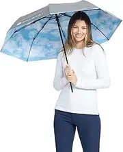 [Solbari] Compact Sun Protective Umbrella UPF50+ Folding Umbrella, Compact Umbrellas, Sun and rainproof