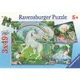 【Ravensburger 維寶(RV)】盒裝拼圖-獨角獸與精靈(3*49片) #092253