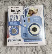 Fuji Film Instax Mini 9 Disney Frozen II Instant Camera Brand New Fujifilm