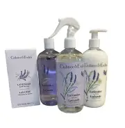 Crabtree Evelyn Lavender Bath & Shower Gel, Body Lotion 16.9 oz. Hand,LinenSpray
