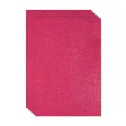 6Pcs 2mm(1/10") Glitter Foam Sheet Wine Red Adhesive, 16x24inch(40x60cm)