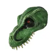 Foam Dinosaur Costume Accessory Mask Theater Halloween Costume Prop Dark Green