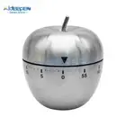 Stainless Steel Kitchen Timer Manual Mechanical Cooking Egg Alarm Clock Timer Co
