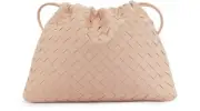 BOTTEGA VENETA Dustbag Medium $2000 Cameo Intrecciato Leather Handbag New
