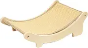 Sisal Cat Lounger Scratcher – Claw Grinding Nest Seat for Indoor Cats, Floor-Friendly Kitten Scratching Couch Alternative, Anti-Damage Sofa Guard, Comfortable Pet Lounge Chair for Rest, Play
