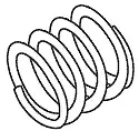 Helical Compression Spring (Pack of 5)